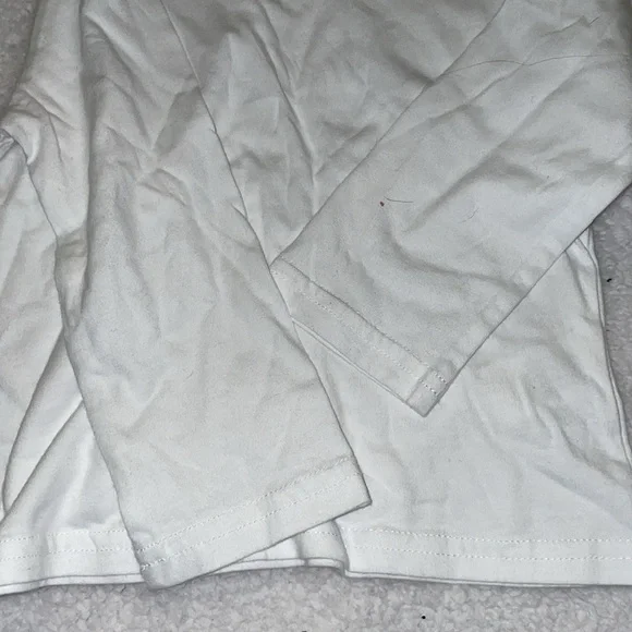 Two white long sleeve tshirts from The Children’s Place - Picture 3 of 4